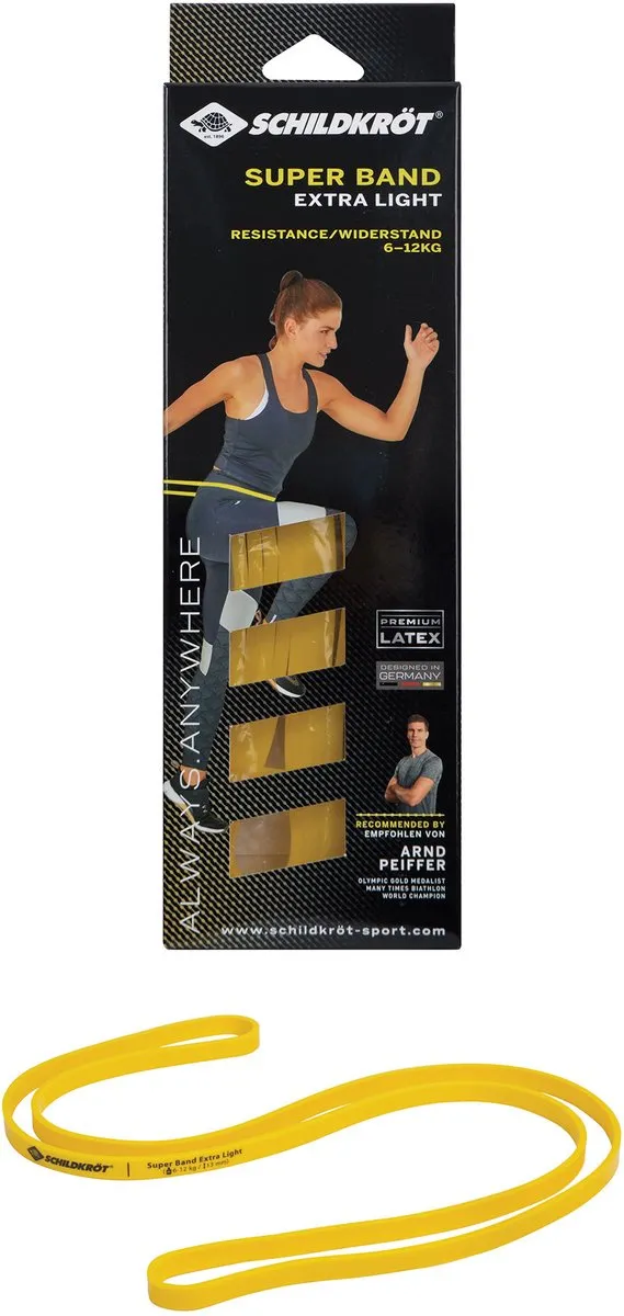 Schildkröt Fitness Weerstandsband Extra Licht 6-12kg