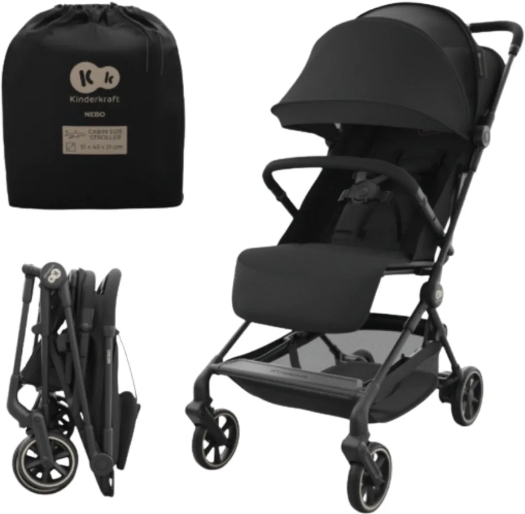 KinderKraft Nebo Black Buggy