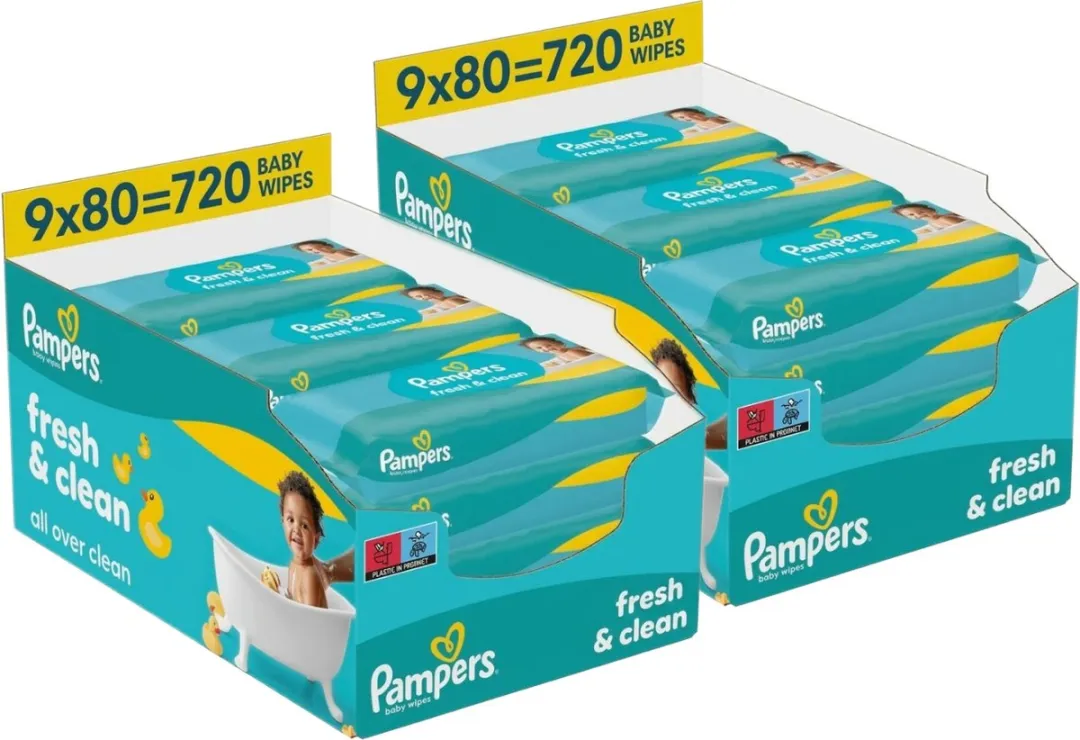 Pampers Fresh & Clean Babydoekjes