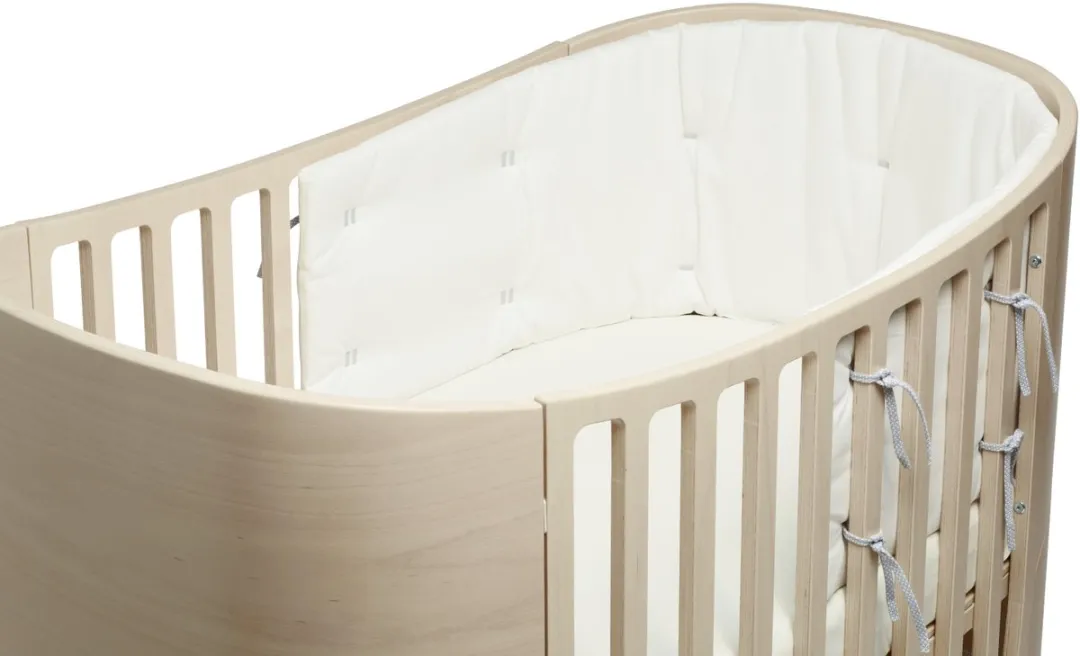 Leander Classic Bed Bumper Snow - Ledikant