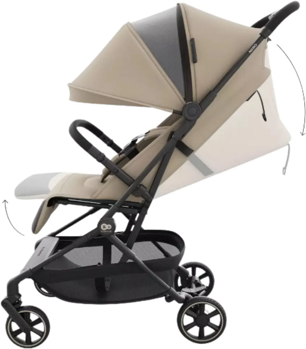 KinderKraft Nebo Beige Buggy - 4 Wielen