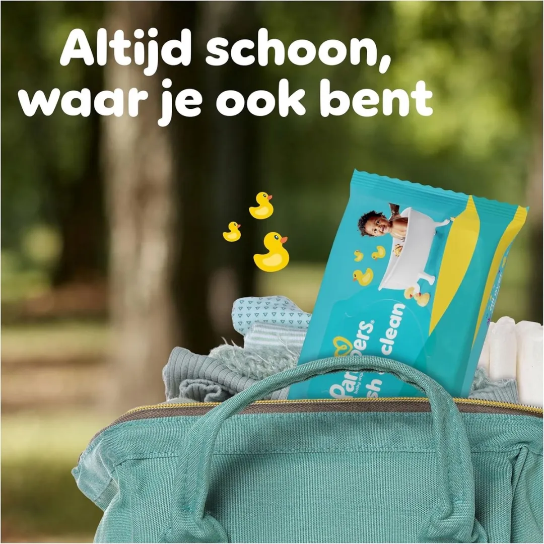 Pampers Fresh & Clean Babydoekjes 2880 Stuks