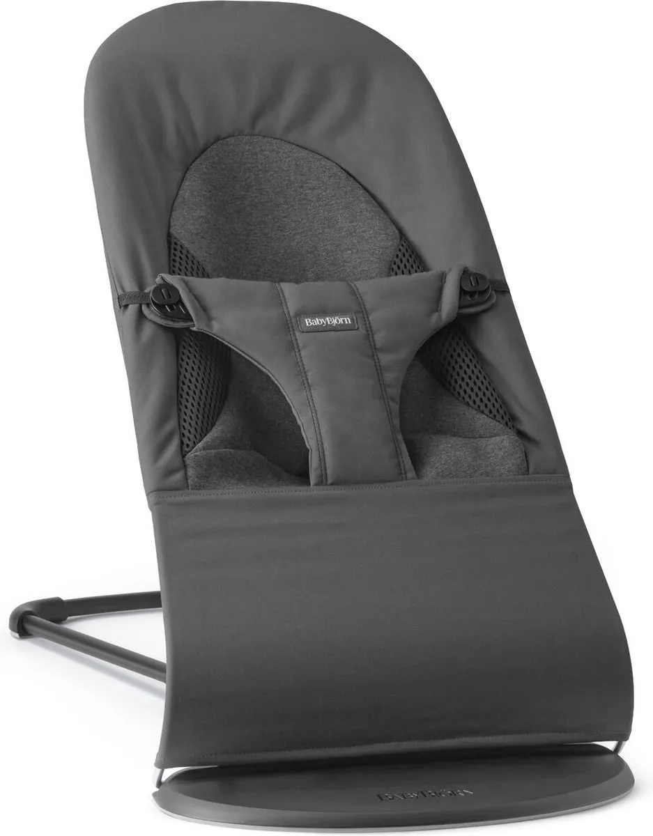 BabyBjörn Wipstoel Balance Soft Donkergrijs