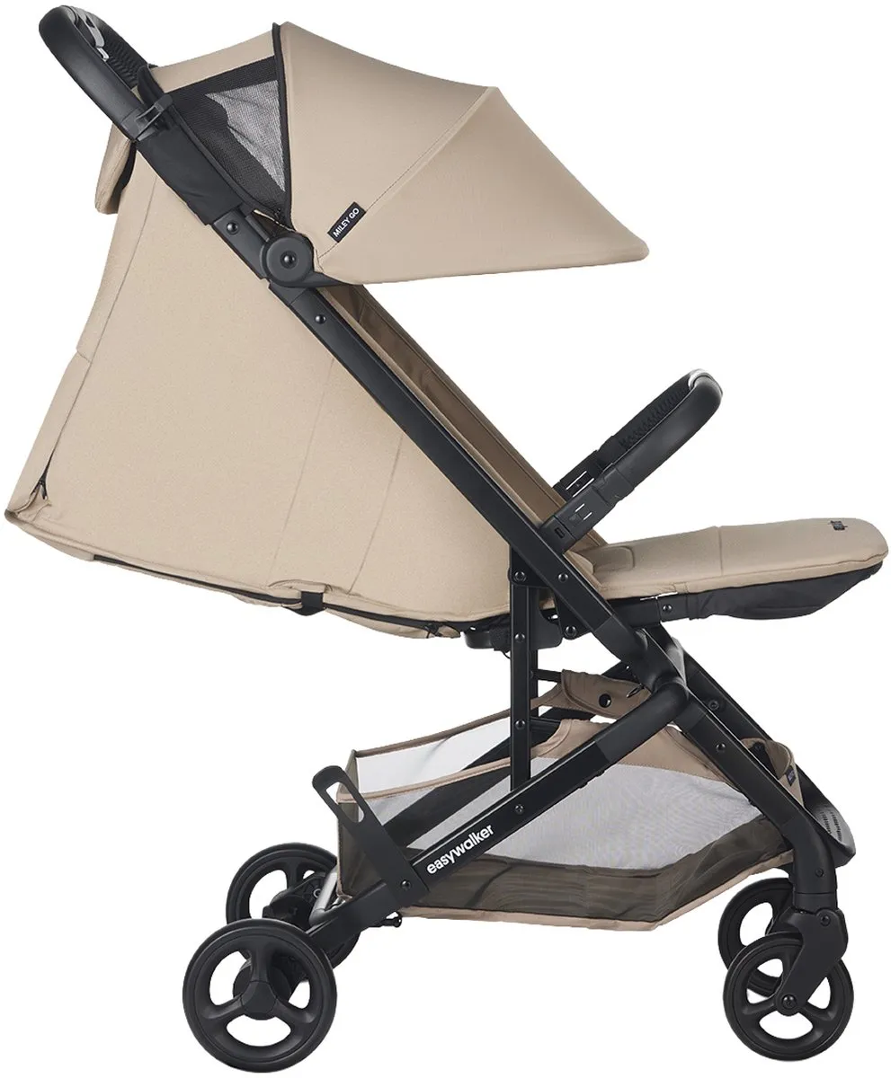 Easywalker Miley GO Buggy Sand Taupe - 4 Wielen