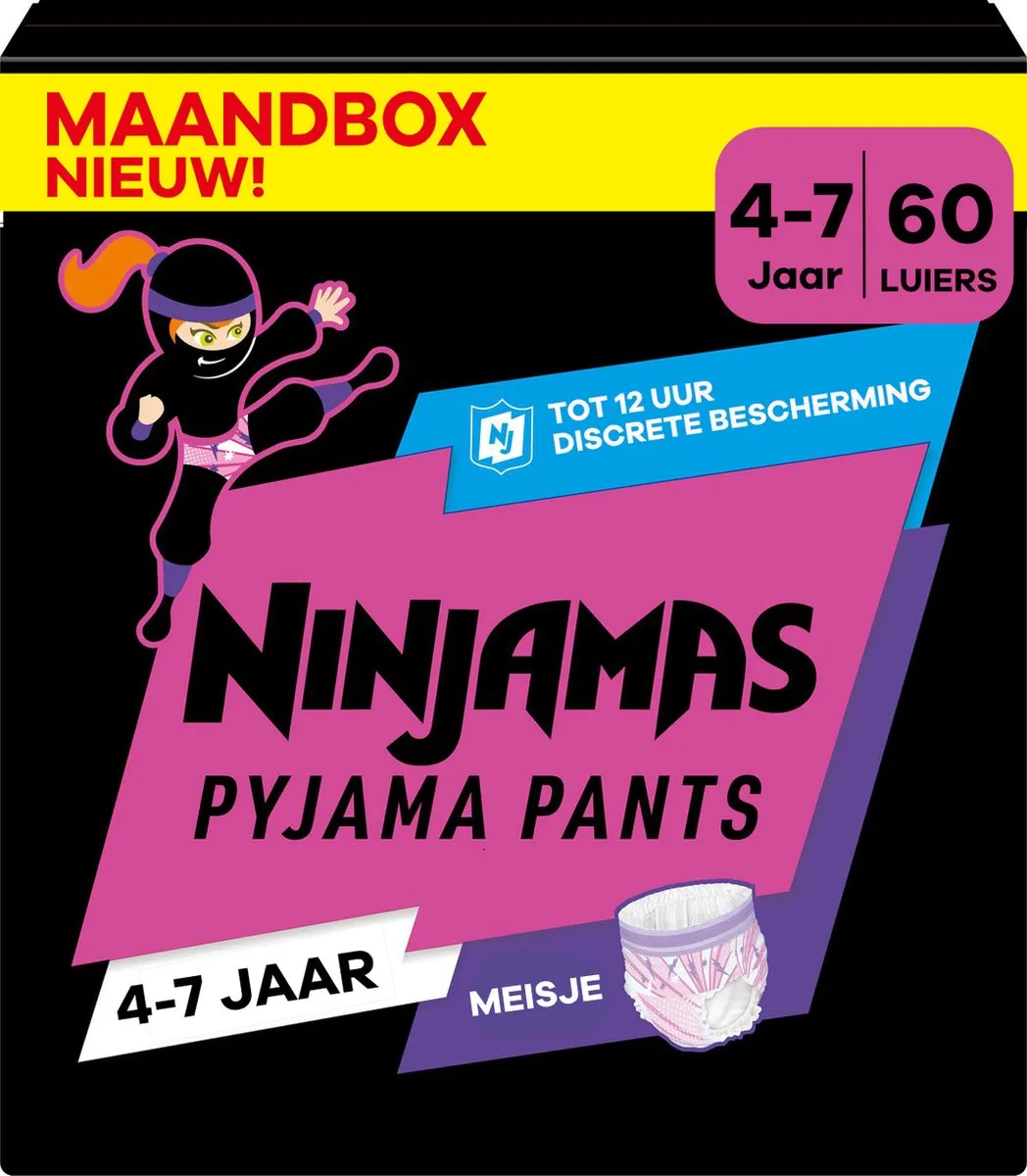Pampers Ninjamas Pyjama Pants Nacht Meisje