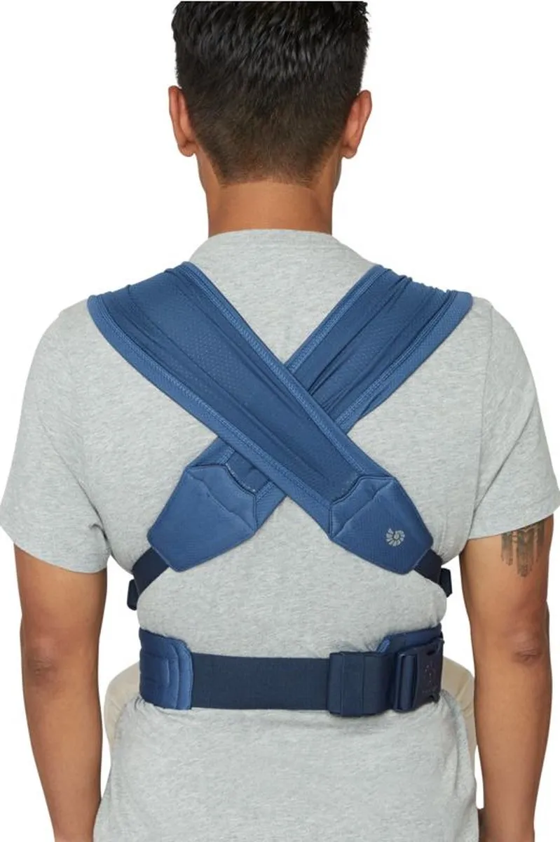 Ergobaby Embrace Soft Air Mesh Draagzak - Blauw