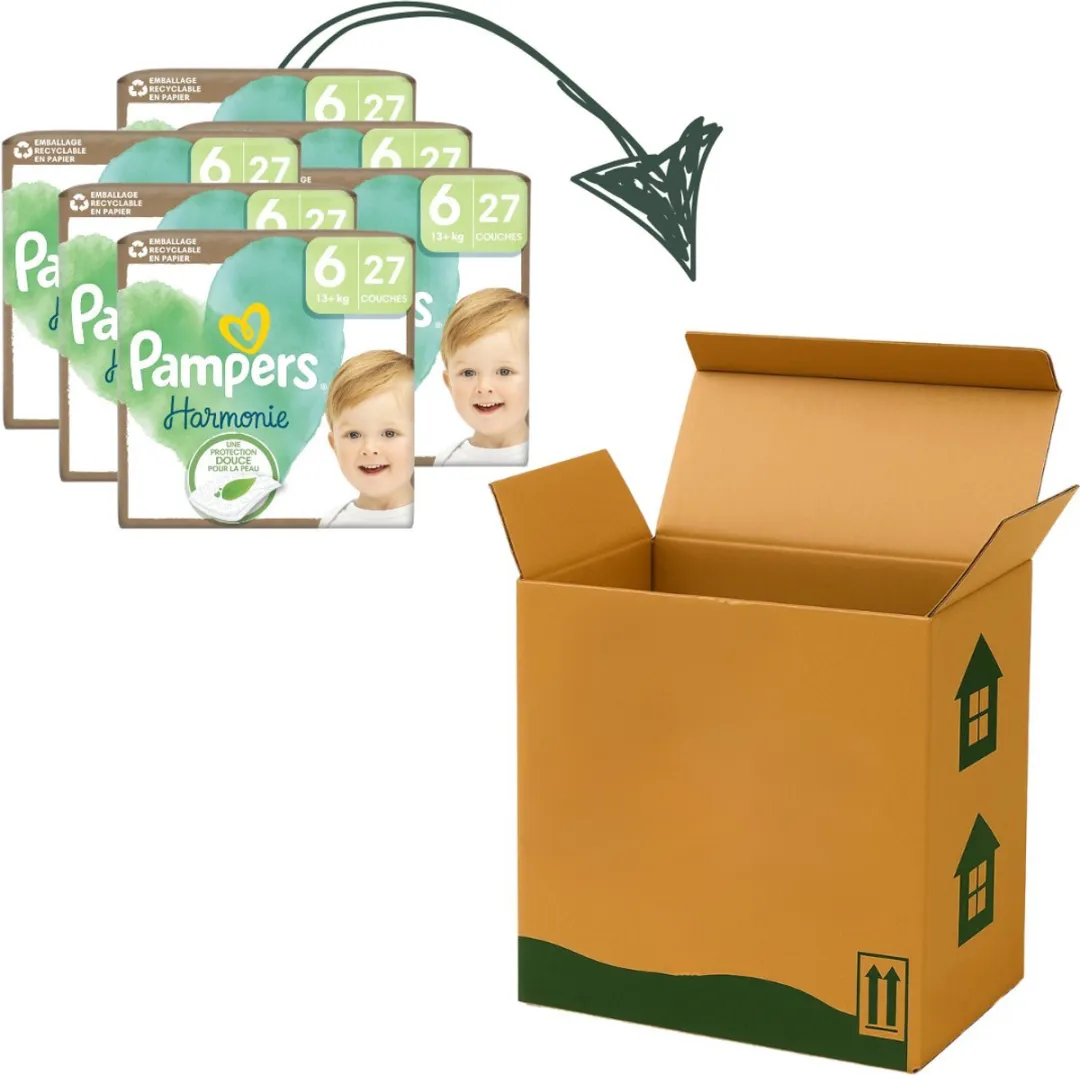 Pampers Harmonie Luiers Maat 6 162 Stuks