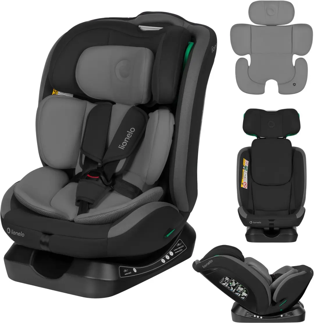 Lionelo Aart i-Size Autostoel 4in1 R129 - 40-150cm - Zwart