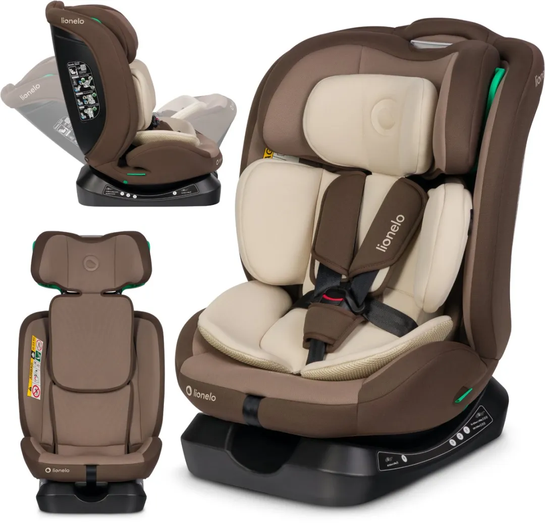 Lionelo Aart i-Size Autostoel 4in1 R129 - 40-150cm - Zwart
