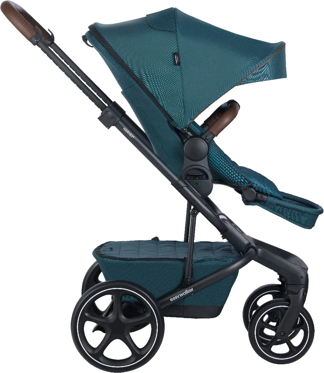 Easywalker Harvey5 Wandelwagen - Jade Groen - Duo & All-terrain