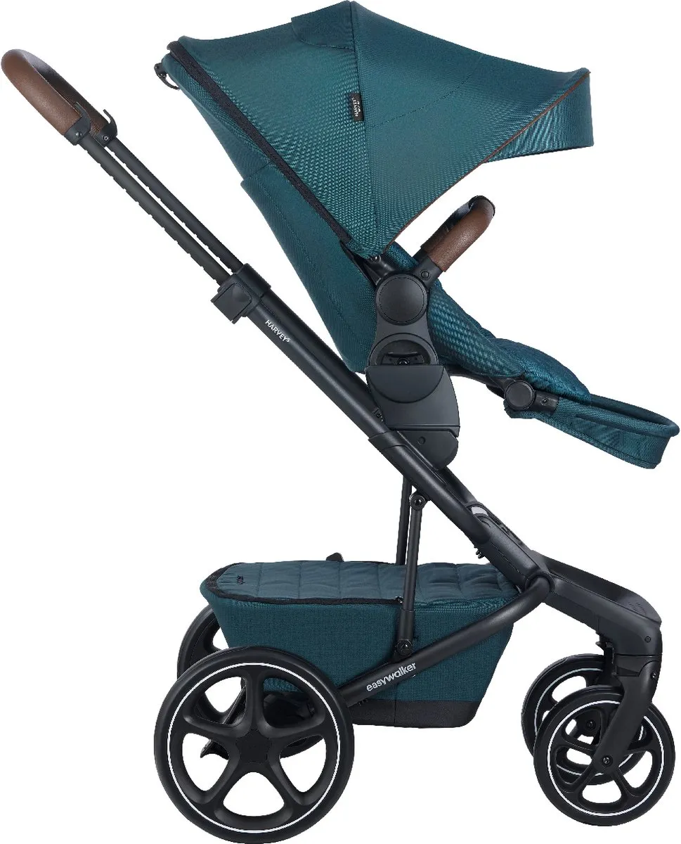 Easywalker Harvey5 Wandelwagen - Jade Groen - Duo & All-terrain