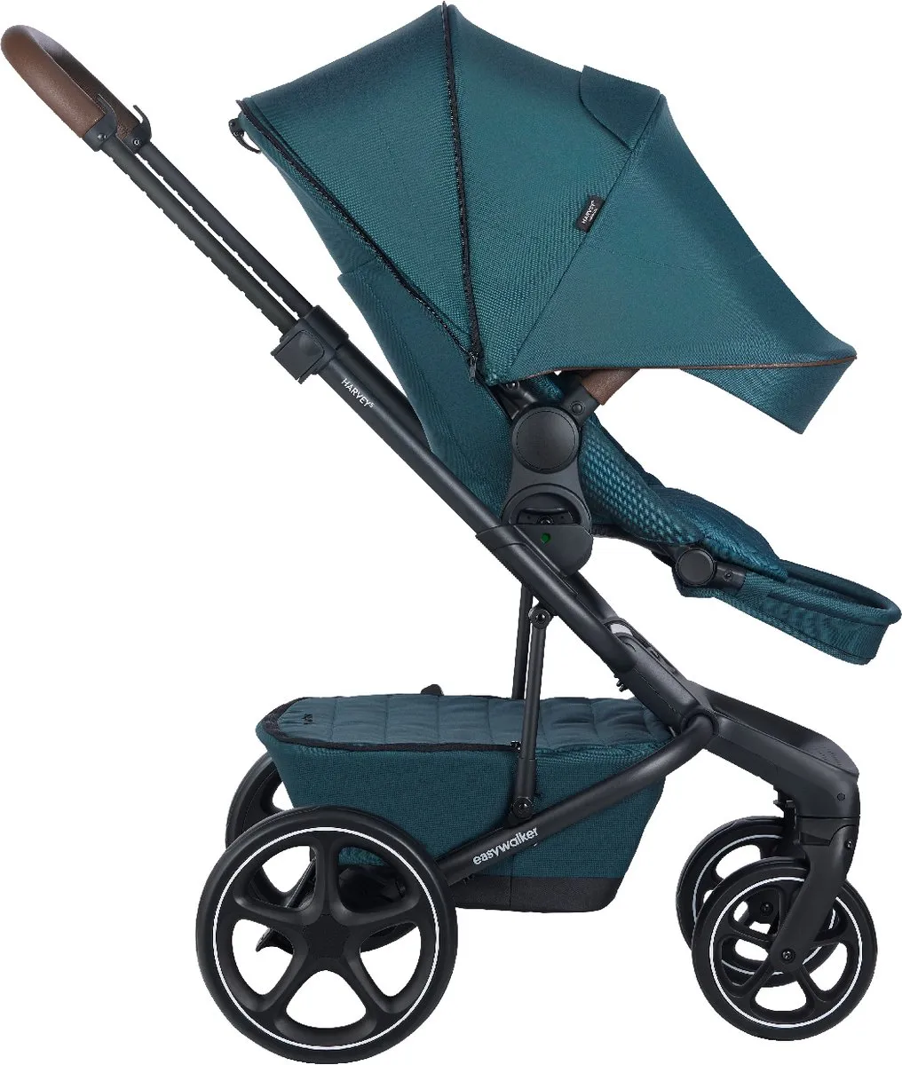 Easywalker Harvey5 Wandelwagen - Jade Groen - Duo & All-terrain