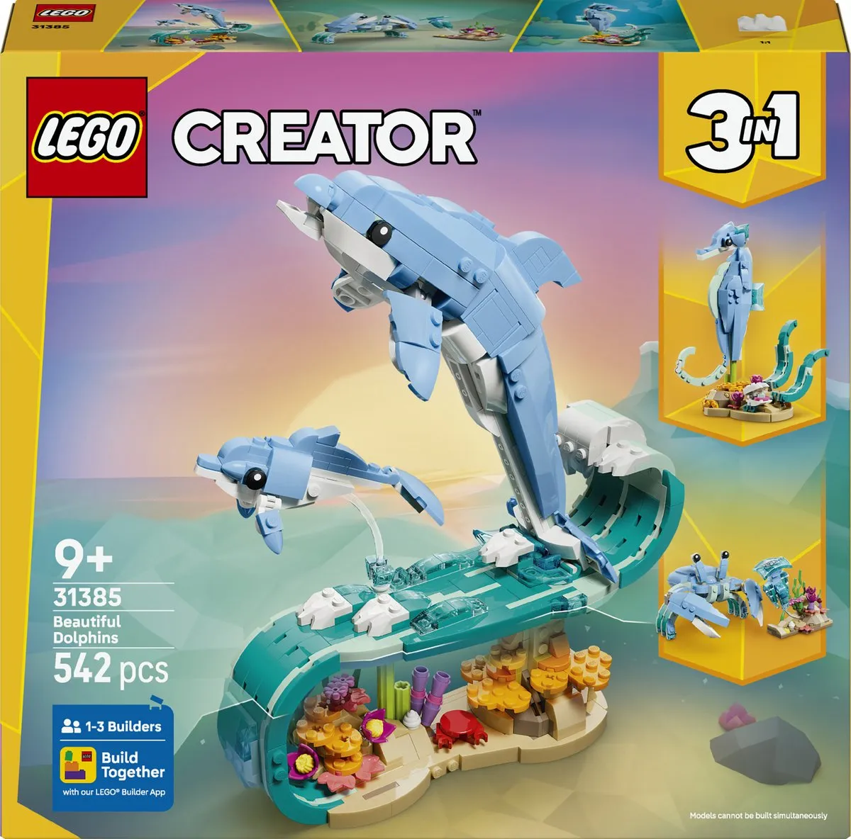 LEGO Creator 3in1 Zeedieren 31385