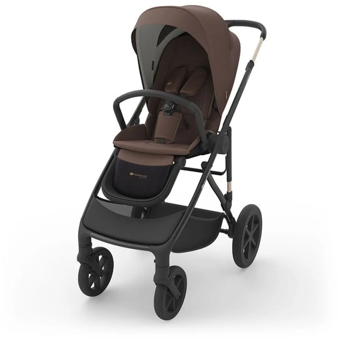KinderKraft Prime3 PRO 3-in-1 Kinderwagen - All-terrain - Velvet Mocca