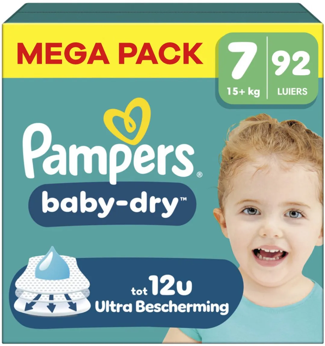 Pampers Baby Dry Maat 7