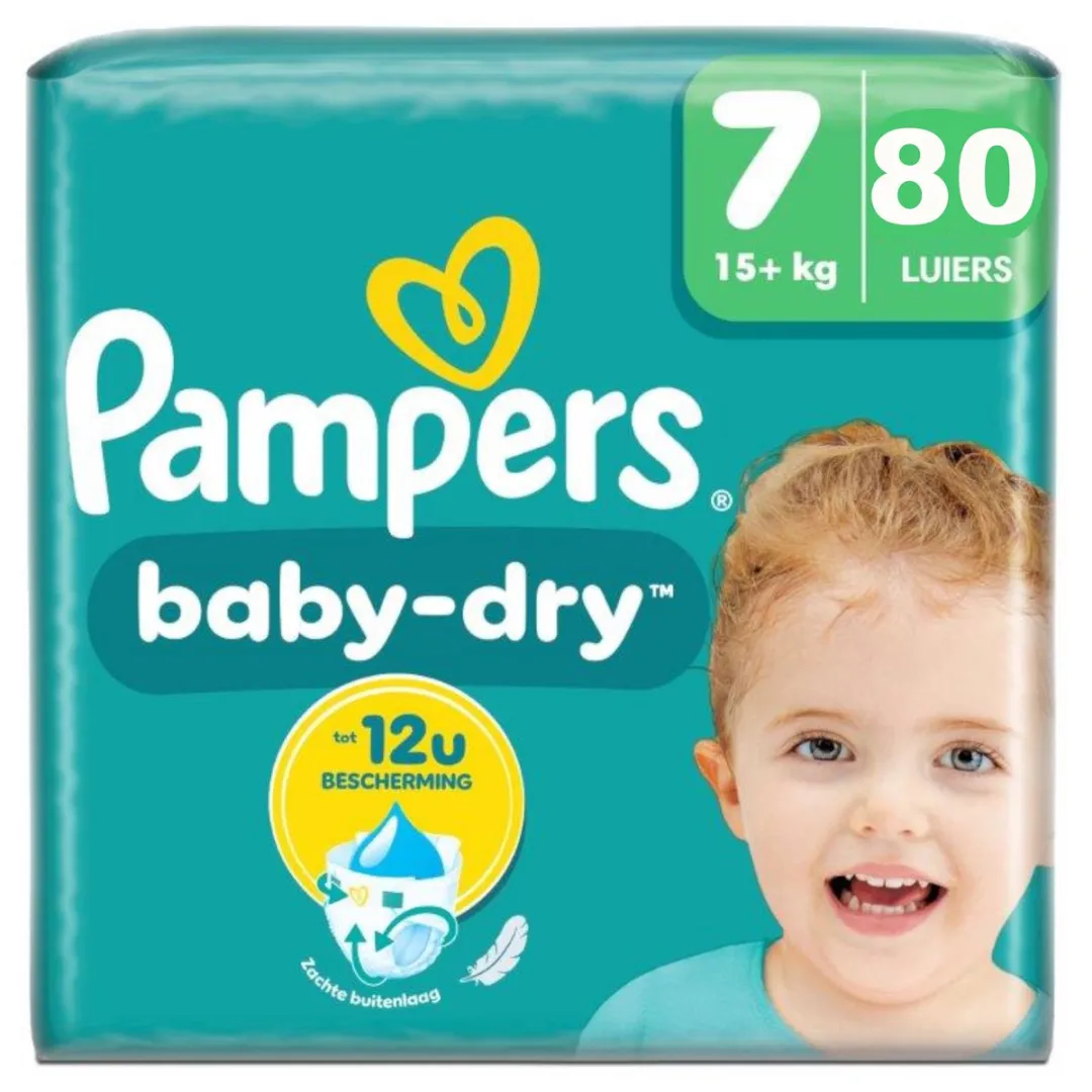 Pampers Baby Dry Maat 7