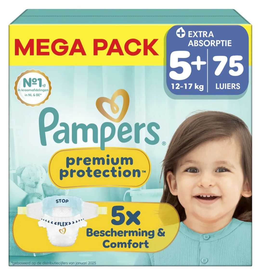 Pampers Premium Protection Maat 5+