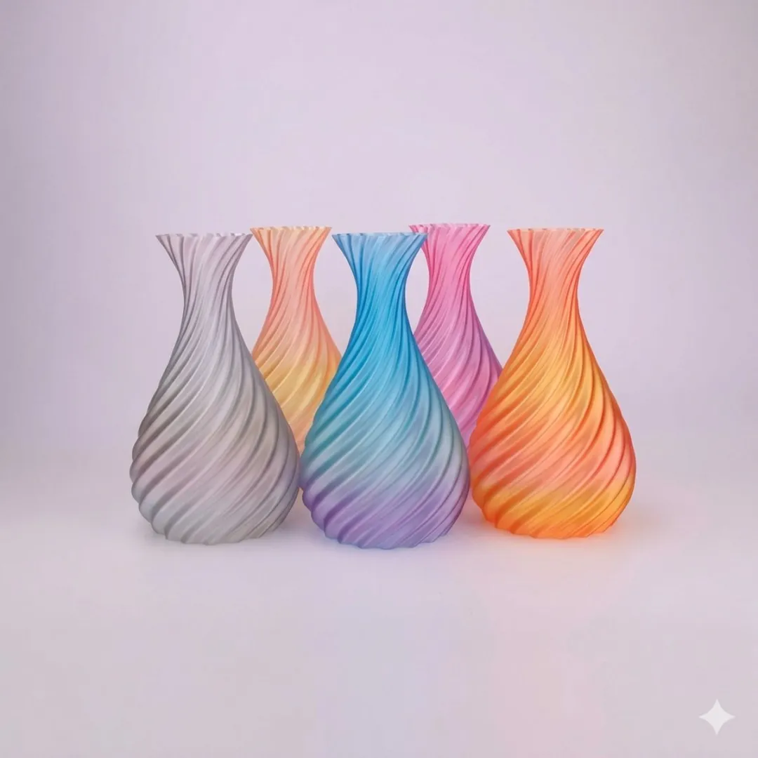 ESUN PLA-Clear Rainbow Filament 1.75mm - 1 kg