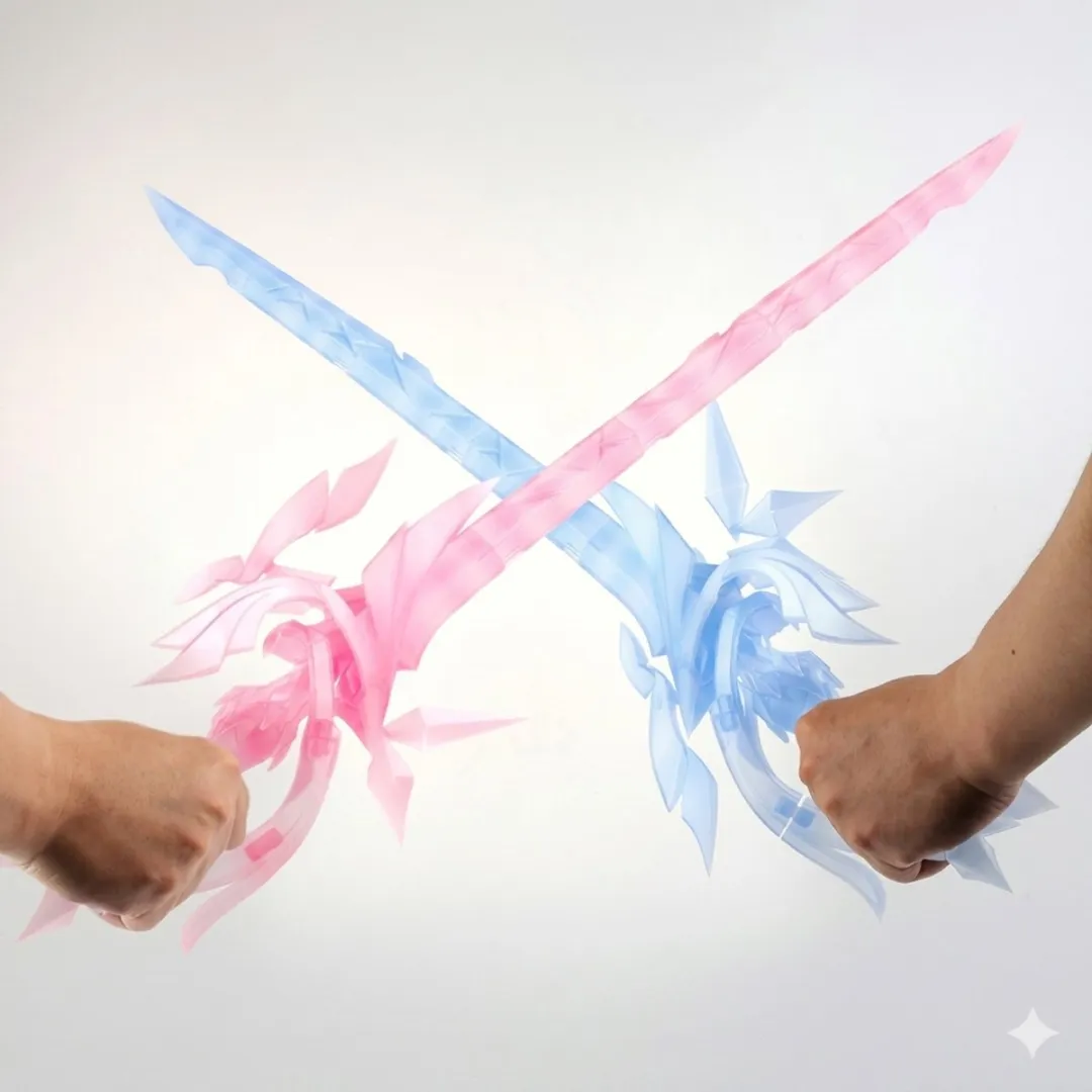 ESUN PLA-Clear Rainbow Roze kristal 1.75mm - 1 kg