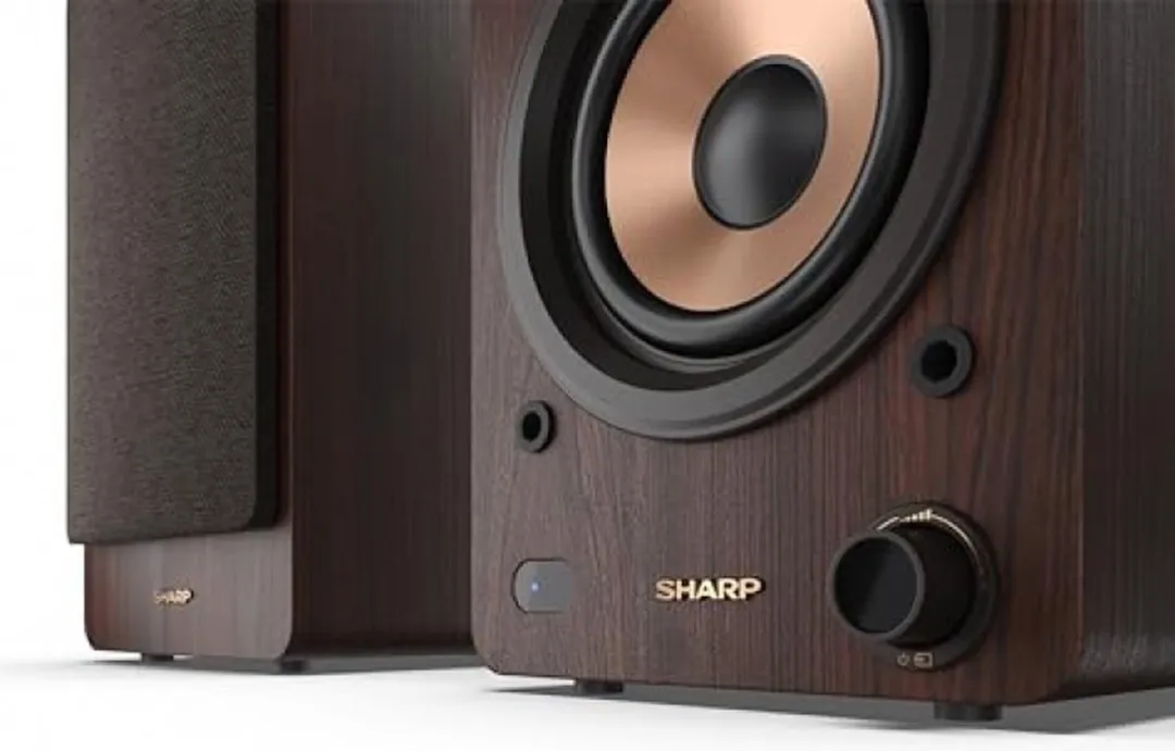 Sharp CP-SS30 Kolumnluidsprekers - 2 Stuks - Bruin