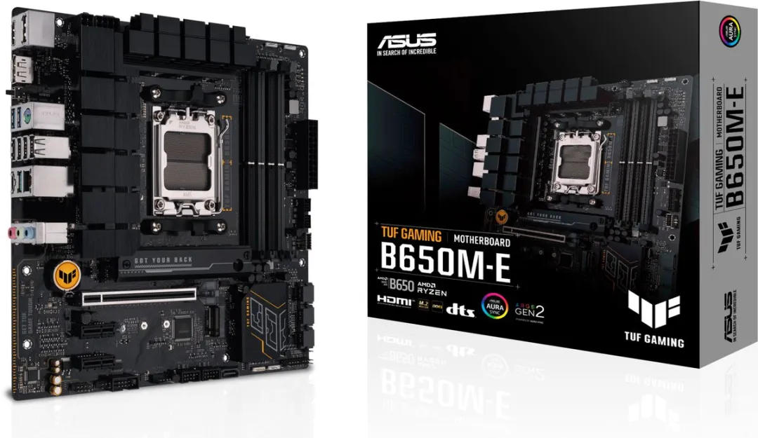 ASUS TUF GAMING B650M-E AM5 Micro-ATX Moederbord - 90MB1FU0-M0EAY0