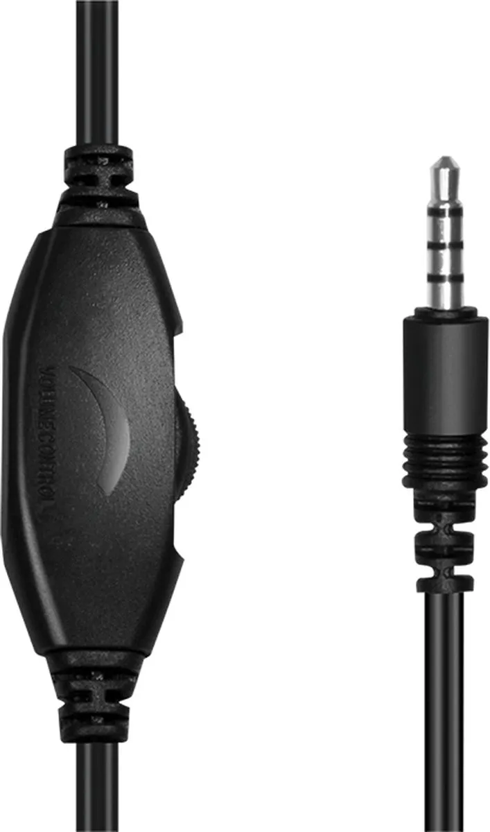 Logilink HS0055 Stereo Headset - 3,5mm - Zwart