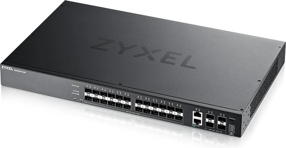 Zyxel XGS2220-30F Managed Switch - 24x Ethernet 28x SFP - 168 Gbps