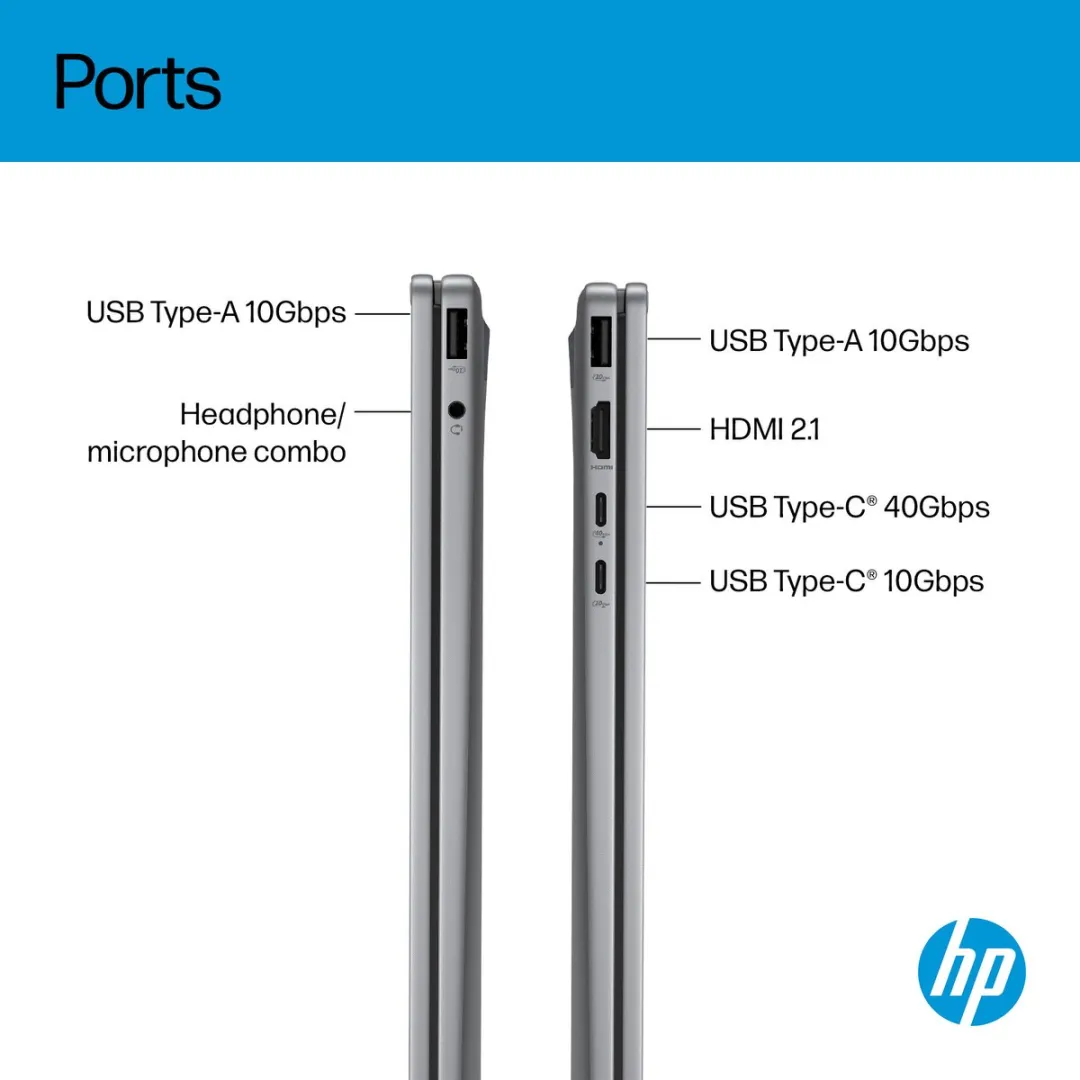 HP OmniBook X Flip NGAI 16-ar0772nd 2-in-1 Laptop - 16" OLED - AMD Ryzen AI 7 - 32GB/1TB