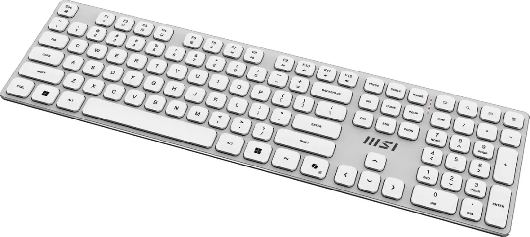 MSI Forge K210 Wireless Combo - Toetsenbord en Muis Wit