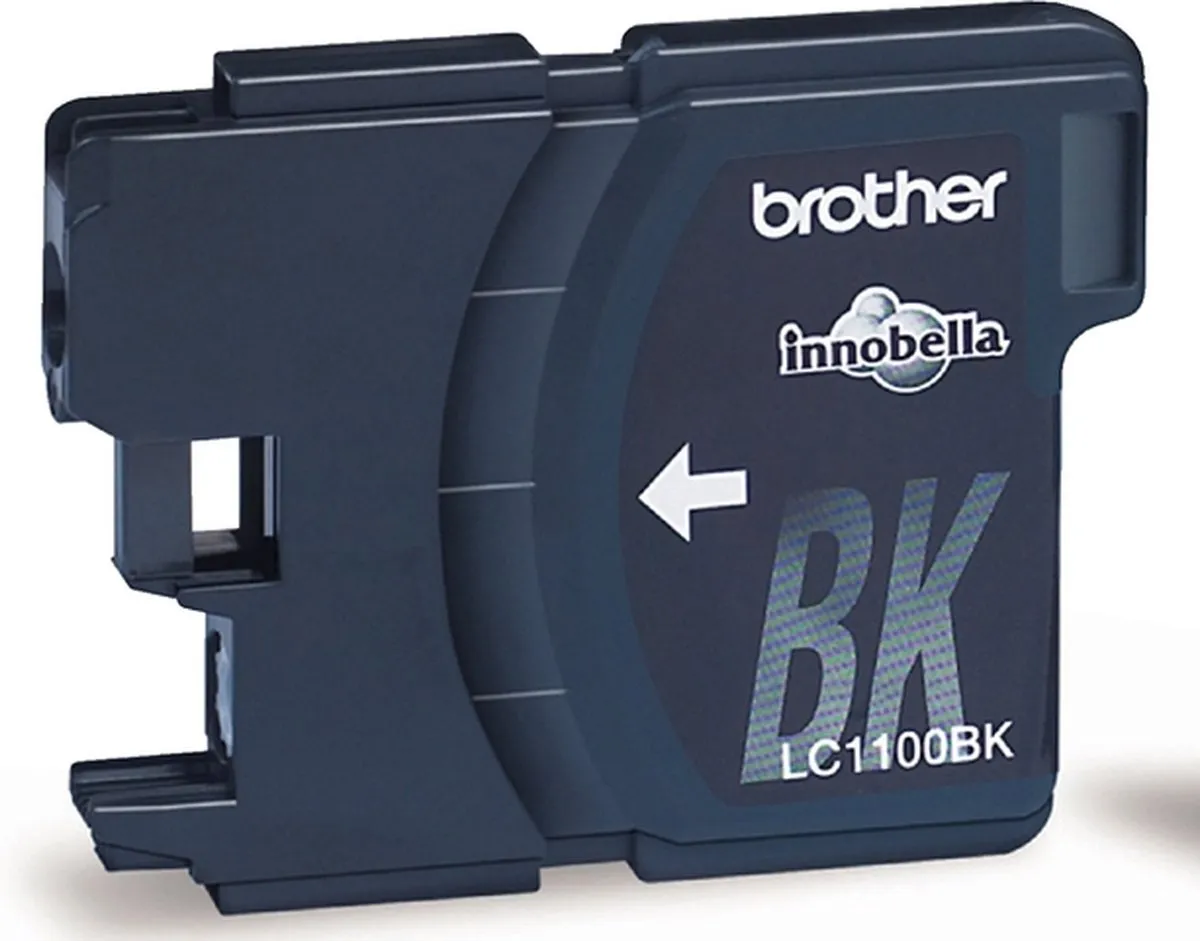 Brother LC-1100BKBP2 Inktcartridge - 2 Stuks - Zwart
