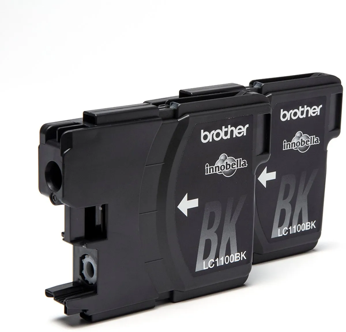 Brother LC-1100BKBP2 Inktcartridge - 2 Stuks - Zwart