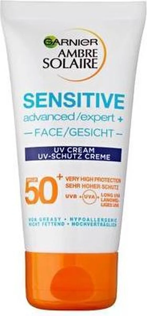 Garnier Ambre Solaire Gezicht Zonnebrandcrème 50ml