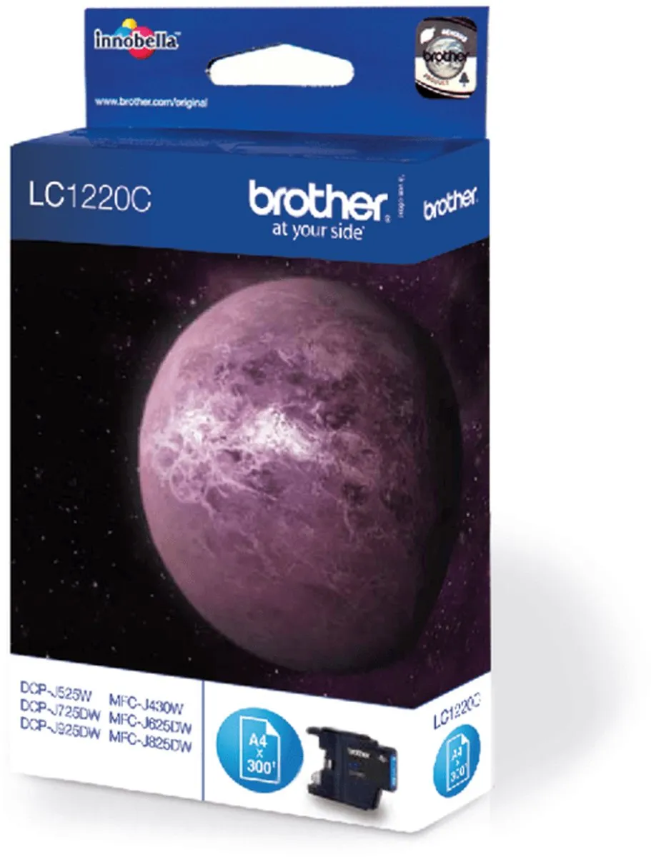 Brother LC-1220C Inktcartridge - Cyaan