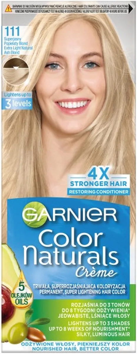 Garnier Color Naturals 111 Super Licht Blond Ashes