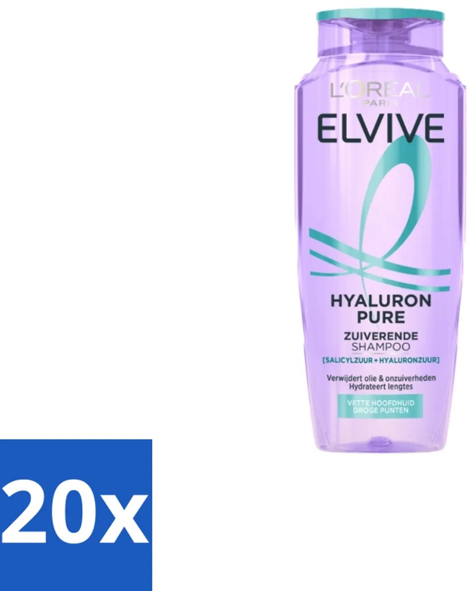 L'Oréal Paris Elvive Hyaluron Pure Shampoo 250ml