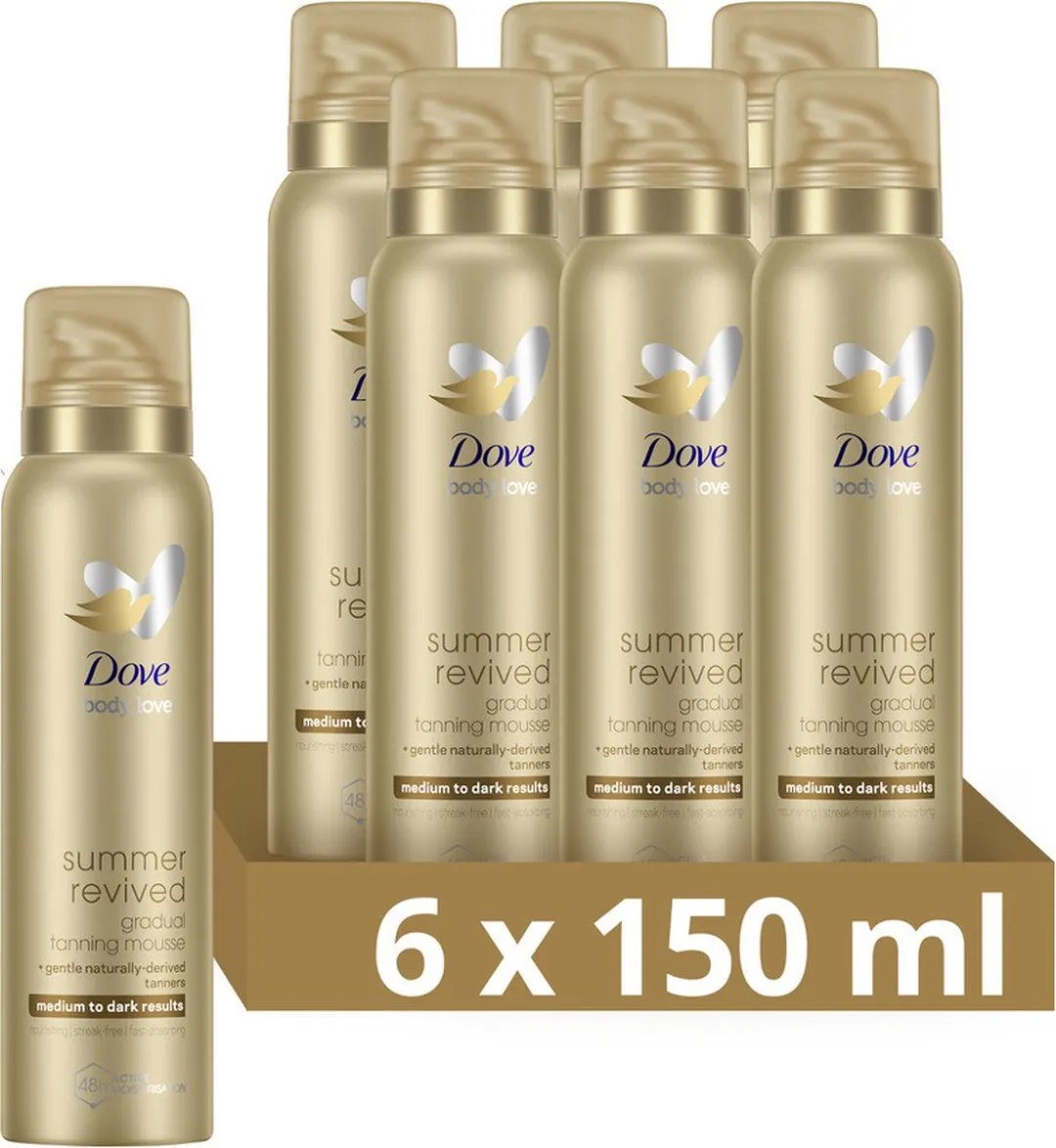 Dove Bodylotion Mousse Summer Revived Zelfbruiner
