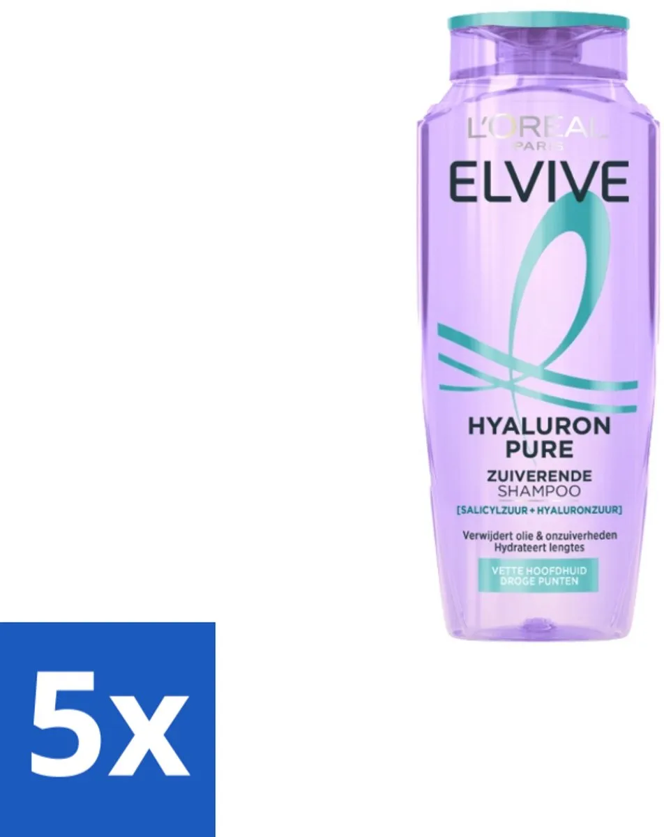 L'Oréal Paris Elvive Hyaluron Pure Shampoo 250ml
