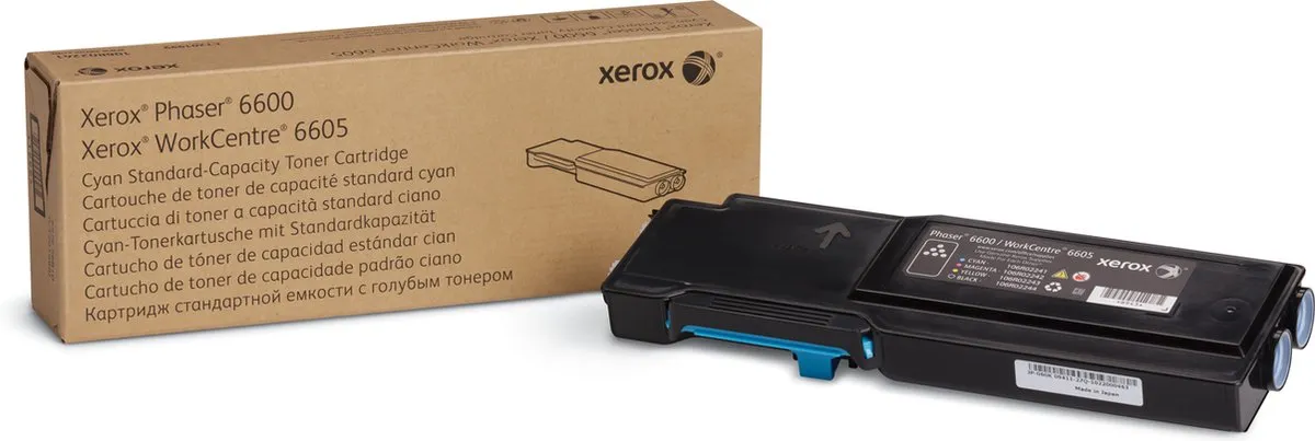 Xerox 106R02245 Tonercartridge Cyaan - 2000 Stuks - afbeelding 6 van 6