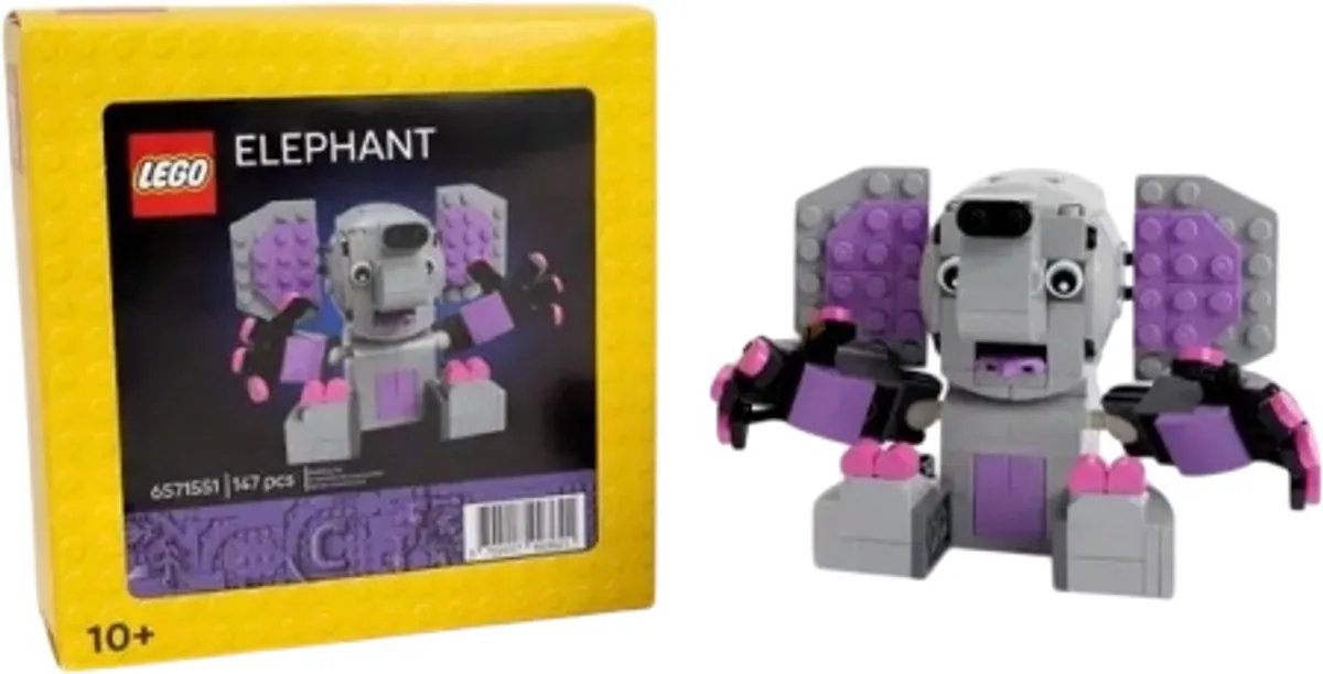 LEGO 5009206 Olifant Potloodhouder - 147 Stukken - Multi