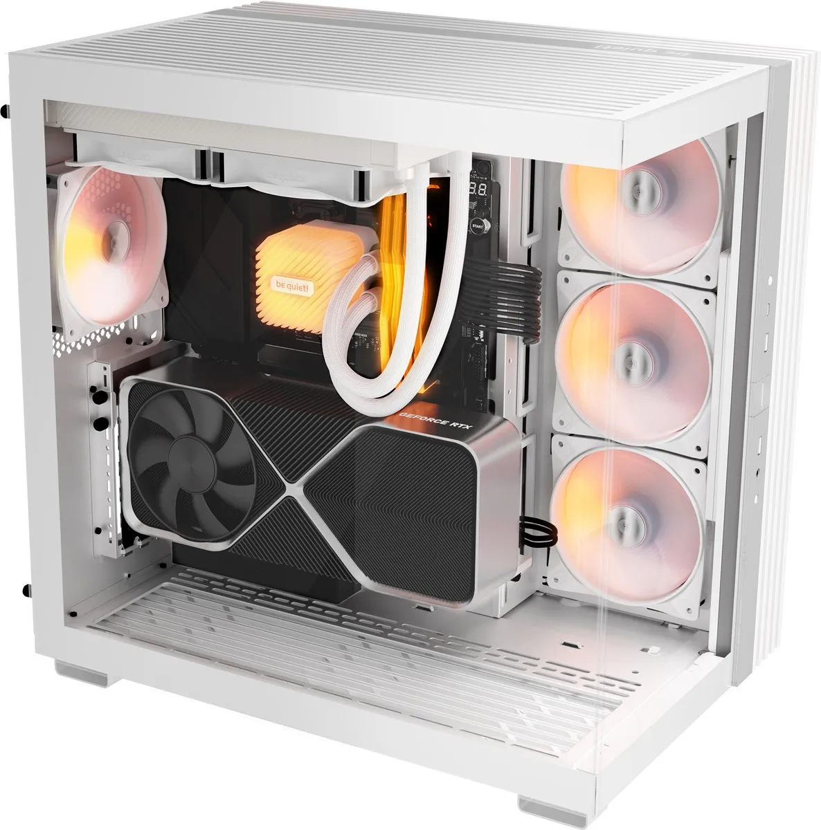 be quiet! LIGHT WINGS LX BL133 Ventilator 120mm - Wit RGB