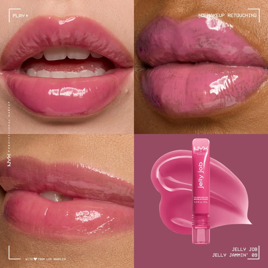 NYX Professional Makeup Jelly Job Lipgloss Jelly Jammin - 8ml