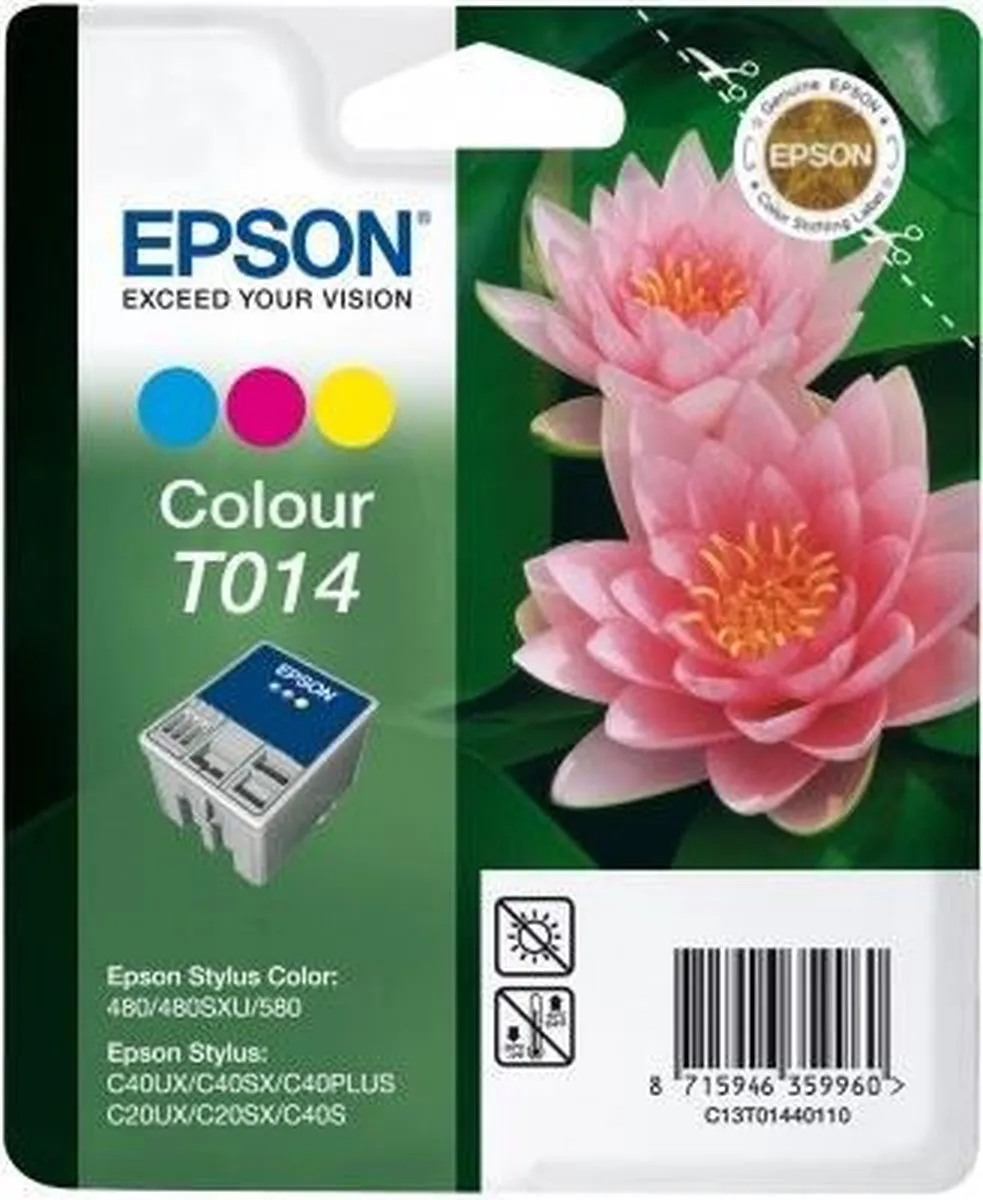 Epson T014401 Inktcartridge - 150 pagina's - 25ml - afbeelding 2 van 2