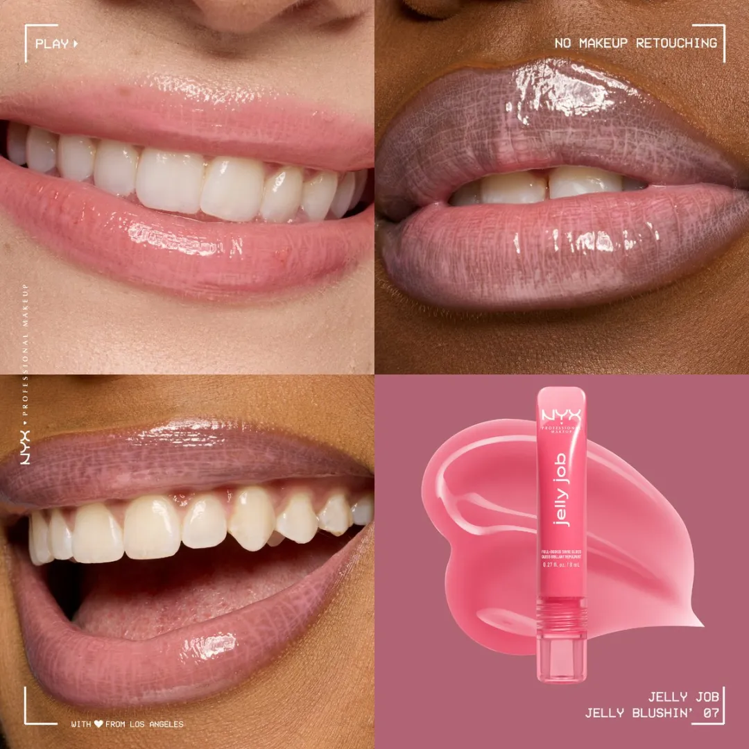NYX Jelly Job Lipgloss JELLY BLUSHIN - 8ml