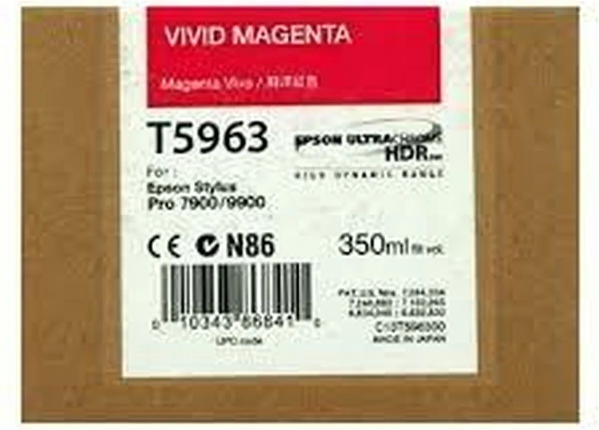 Epson T5963 Magenta Inktcartridge - 350ml