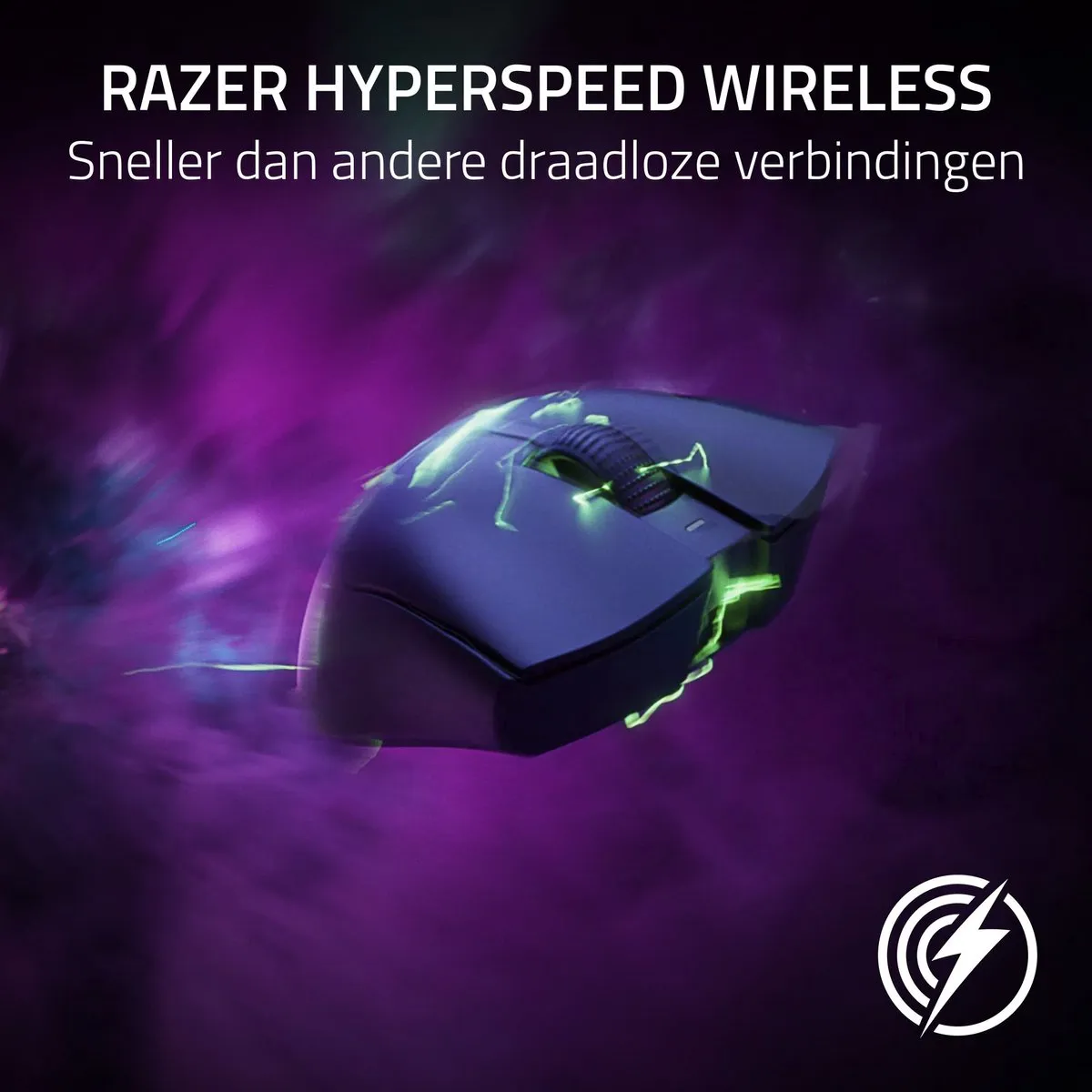 Razer DeathAdder V3 Pro RZ01-04630100-R3G1 Draadloze Gaming Muis - 30.000 DPI - Zwart