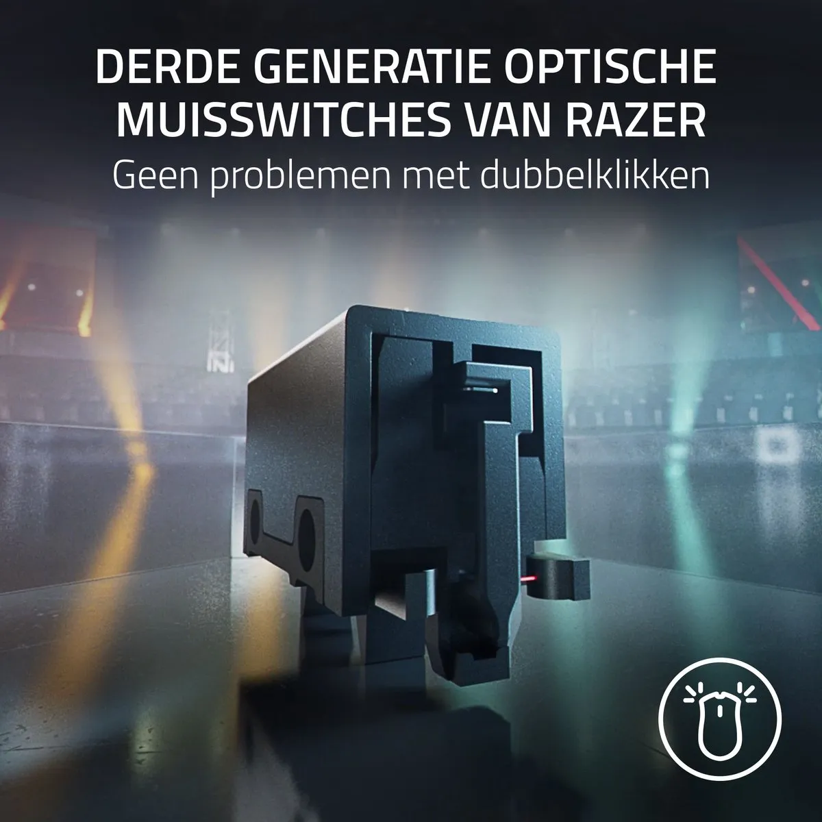 Razer DeathAdder V3 Pro RZ01-04630100-R3G1 Draadloze Gaming Muis - 30.000 DPI - Zwart