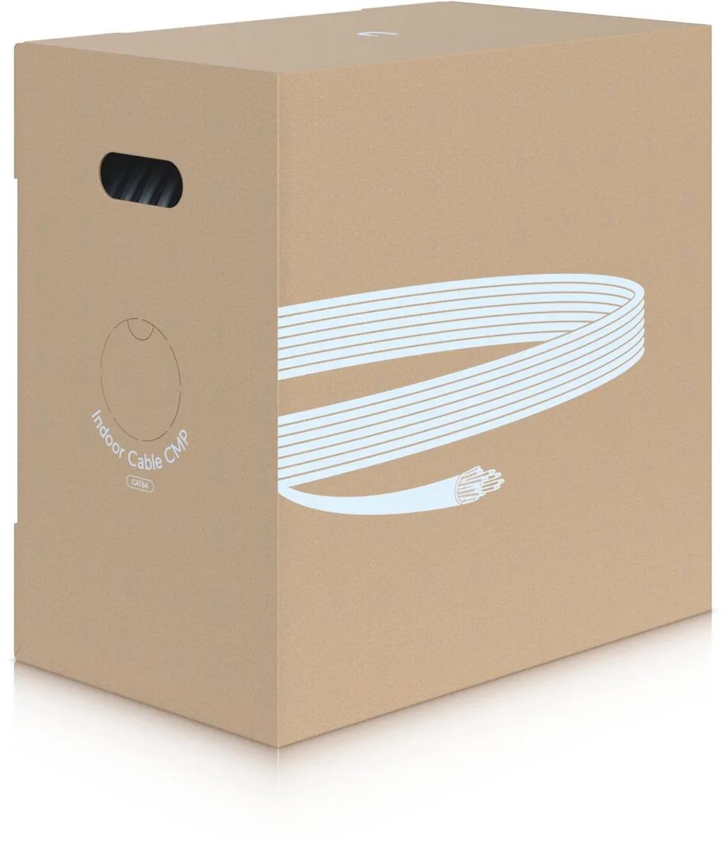 Ubiquiti UACC-CABLE-C6A-CMP Netwerkkabel Cat6a Wit 305m