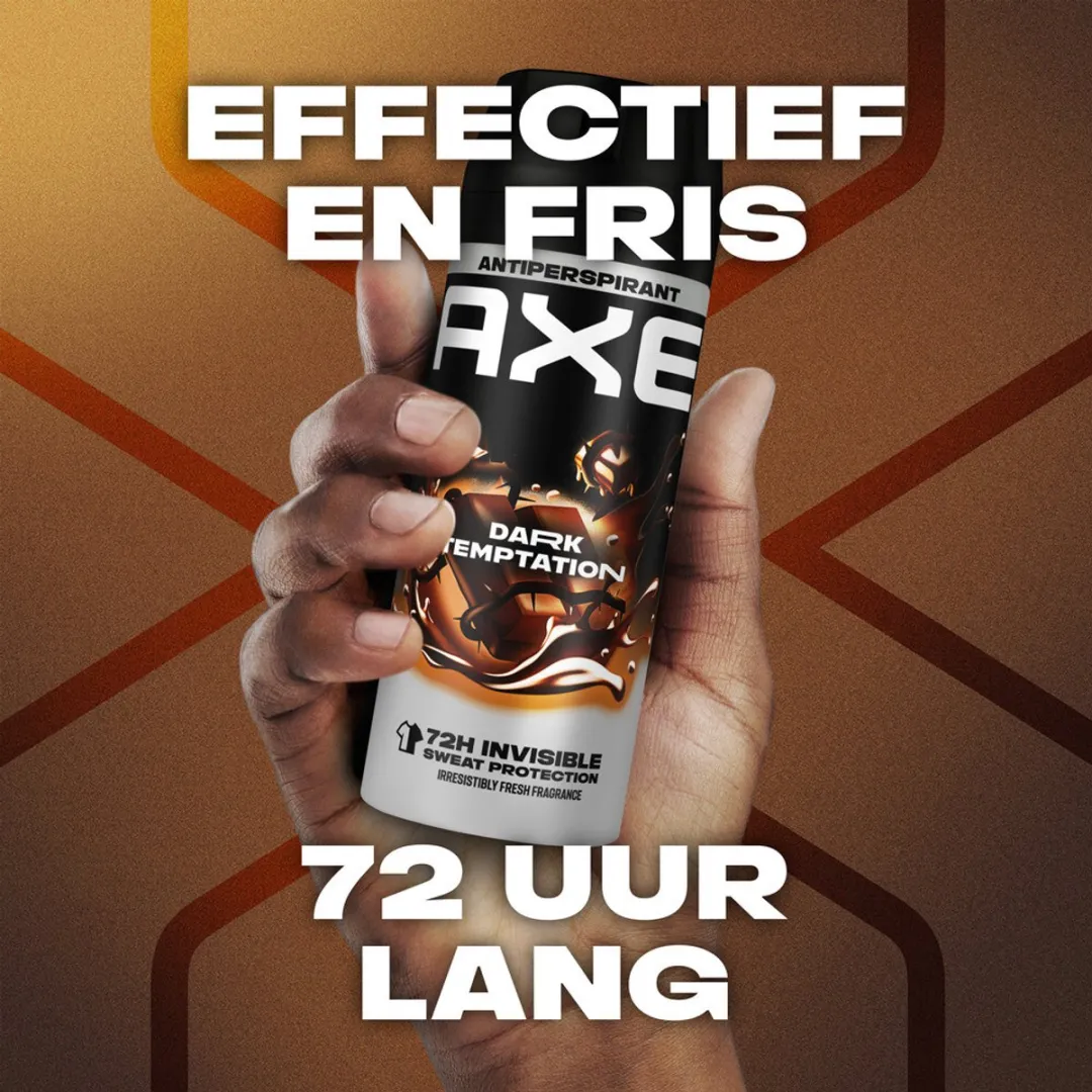 Axe Dark Temptation Anti-Transpirant Spray - 6x150ml
