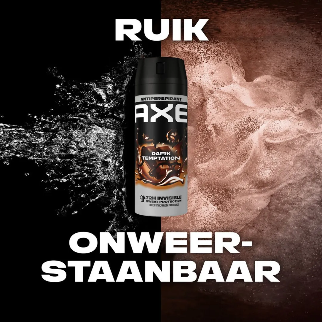 Axe Dark Temptation Anti-Transpirant Spray - 6x150ml