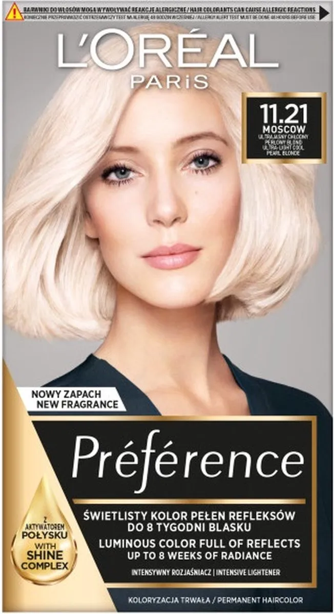 L'Oréal Paris Les Blondissimes Preference 11.21 Haarkleuring - Ultra-Light Blond